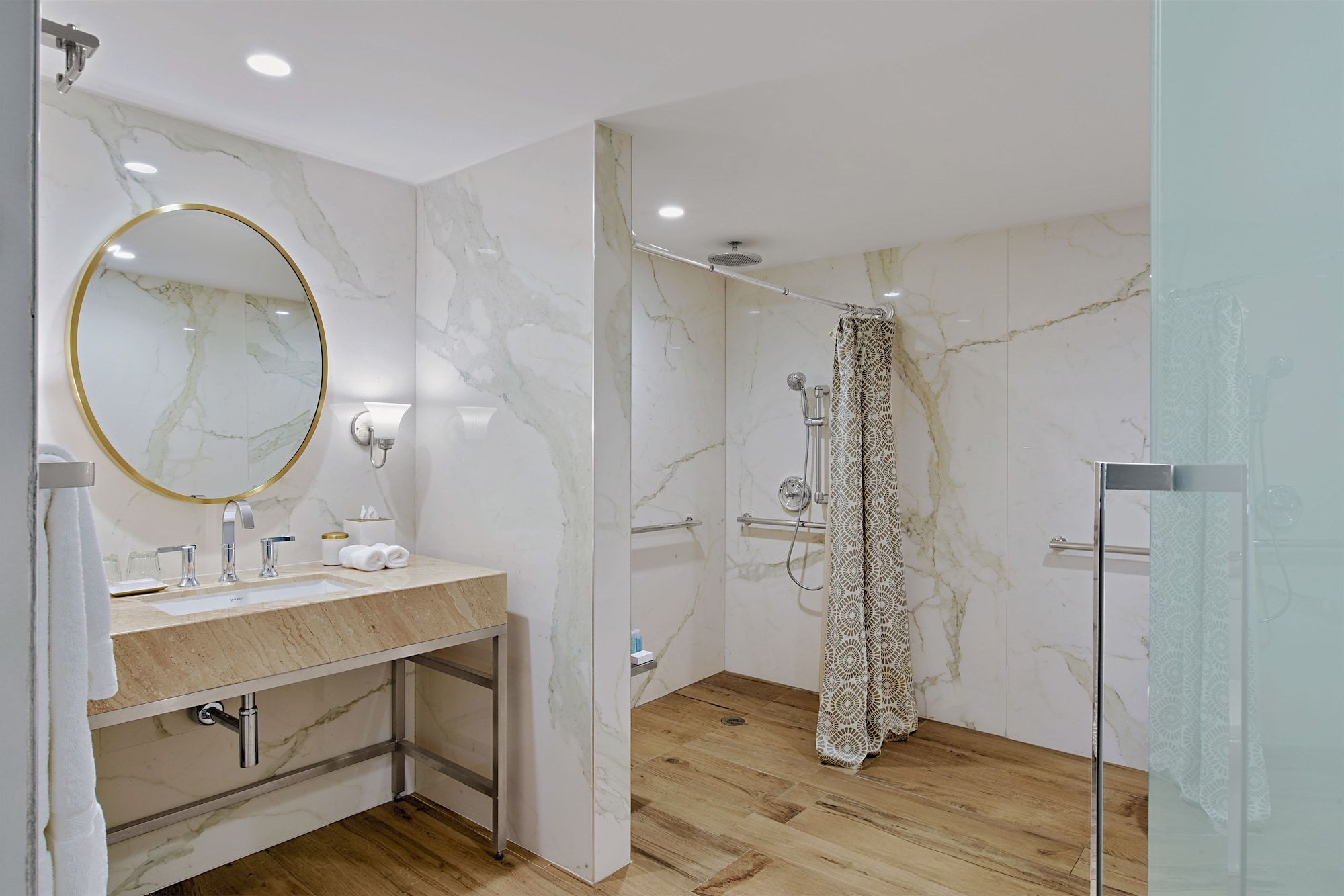 Bathroom view of Hotel Ocean