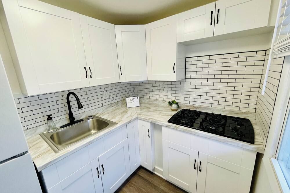 Sleeps 3, Cozy, Boho Style, in the heart of Miami -free parking - מיאמי - מטבח