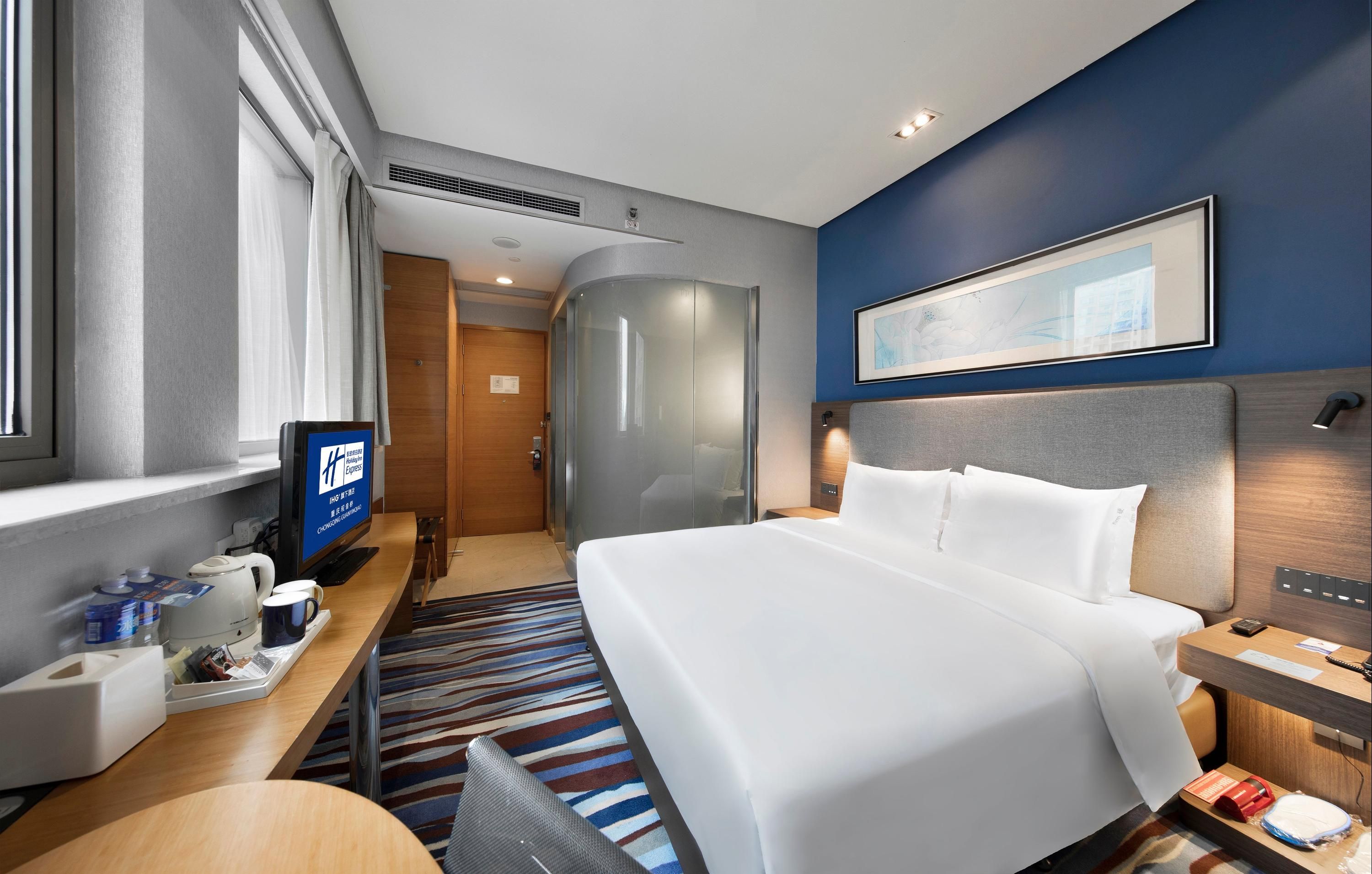 Holiday Inn Express Chongqing Guanyinqiao By IHG - צ'ונגקינג - חדר שינה