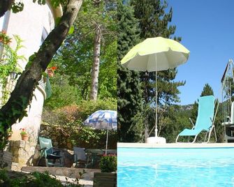Dog friendly woodland paradise with heated pool. - Saint-Étienne-de-Gourgas - Piscina