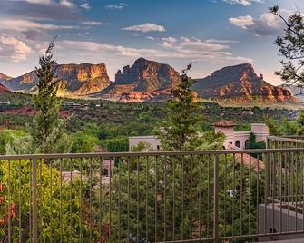 The Chickadee Studio Villa (Unit #E2) @ Uptown View Villas - Sedona - Balcony