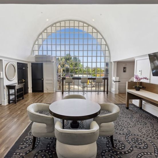 Dining room view of The Row Hotel, BW Signature Collection