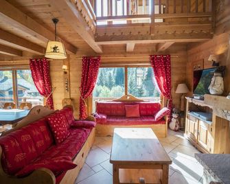 Chalet Les Noisetiers - Châtel - Salon