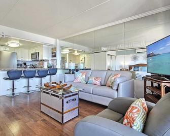 Ilikai 2122 Deluxe Ocean, Lagoon Views Kg Bed, Sofa Bed, Parking Included - Honolulu - Living room