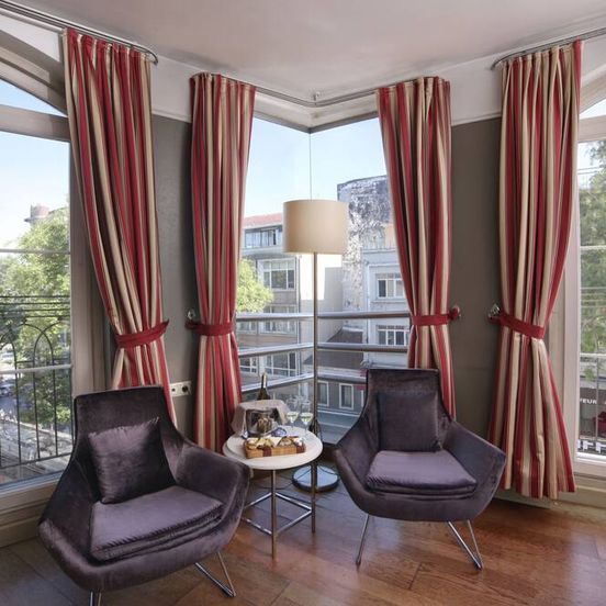 Balcony view of Faros Hotel Old City - Special Category