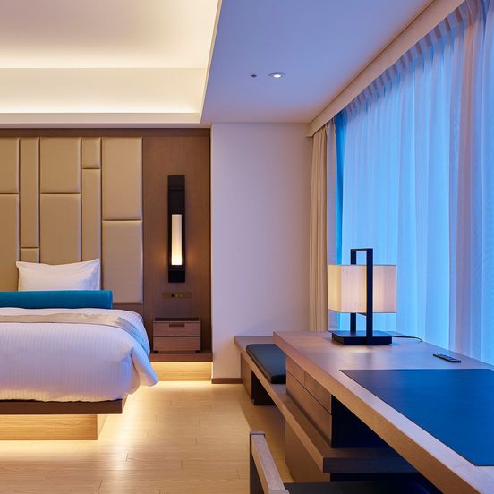 Bedroom view of Hotel The Celestine Kyoto Gion