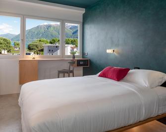 Riva Rooms & Studios - Check-In 24hr - Minusio - Schlafzimmer