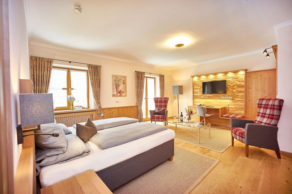 Klosterhotel Ludwig der Bayer - Ettal - Спальня