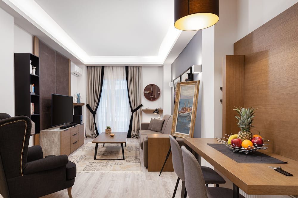 Acropolis Elegant Apartment - אתונה - סלון