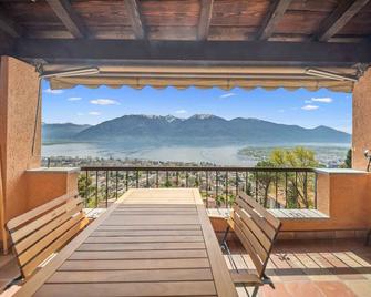 Residenza Paradiso App 1000 - Orselina - Balkon