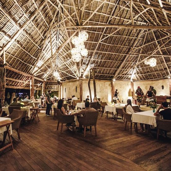 Restaurant view of Tulia Zanzibar Unique Beach Resort