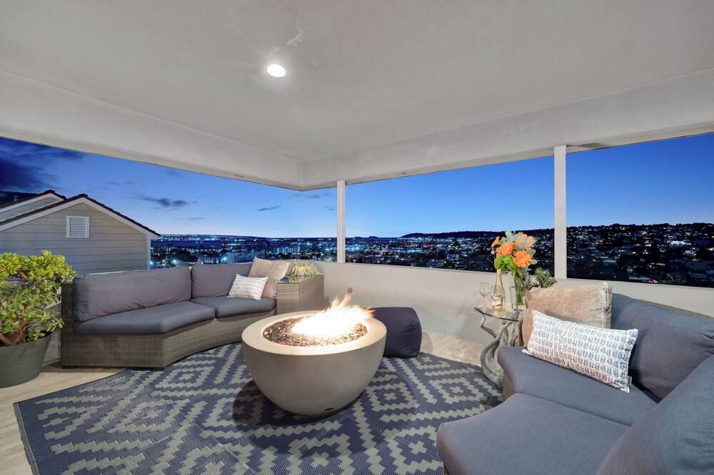 Upgraded Pt Loma Panoramic Views - 1 Bedroom Suite - سان دييغو - شرفة