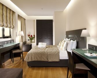 O&B Athens Boutique Hotel - אתונה - חדר שינה