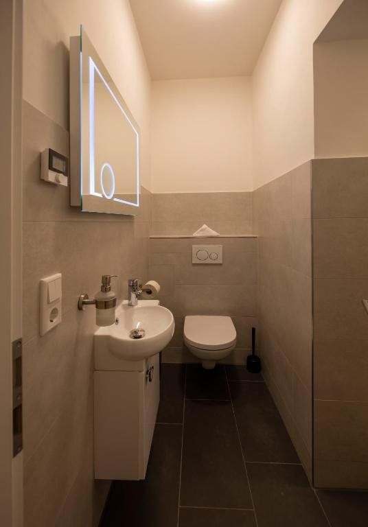 Jaybnb - Ps5 55 Zoll 4k Tv Gaming Apartment - Dortmund - Badkamer