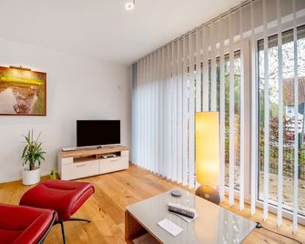 Ferienwohnung an der Gustavsburg - Homburg - Obývací pokoj