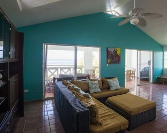 3BD beachfront penthouse on kite-surfing beach - Cabarete - Phòng khách