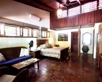 Tropical Oceanfront Half Acre 2 Houses & 2 Pools - Esterillos Este - Habitación