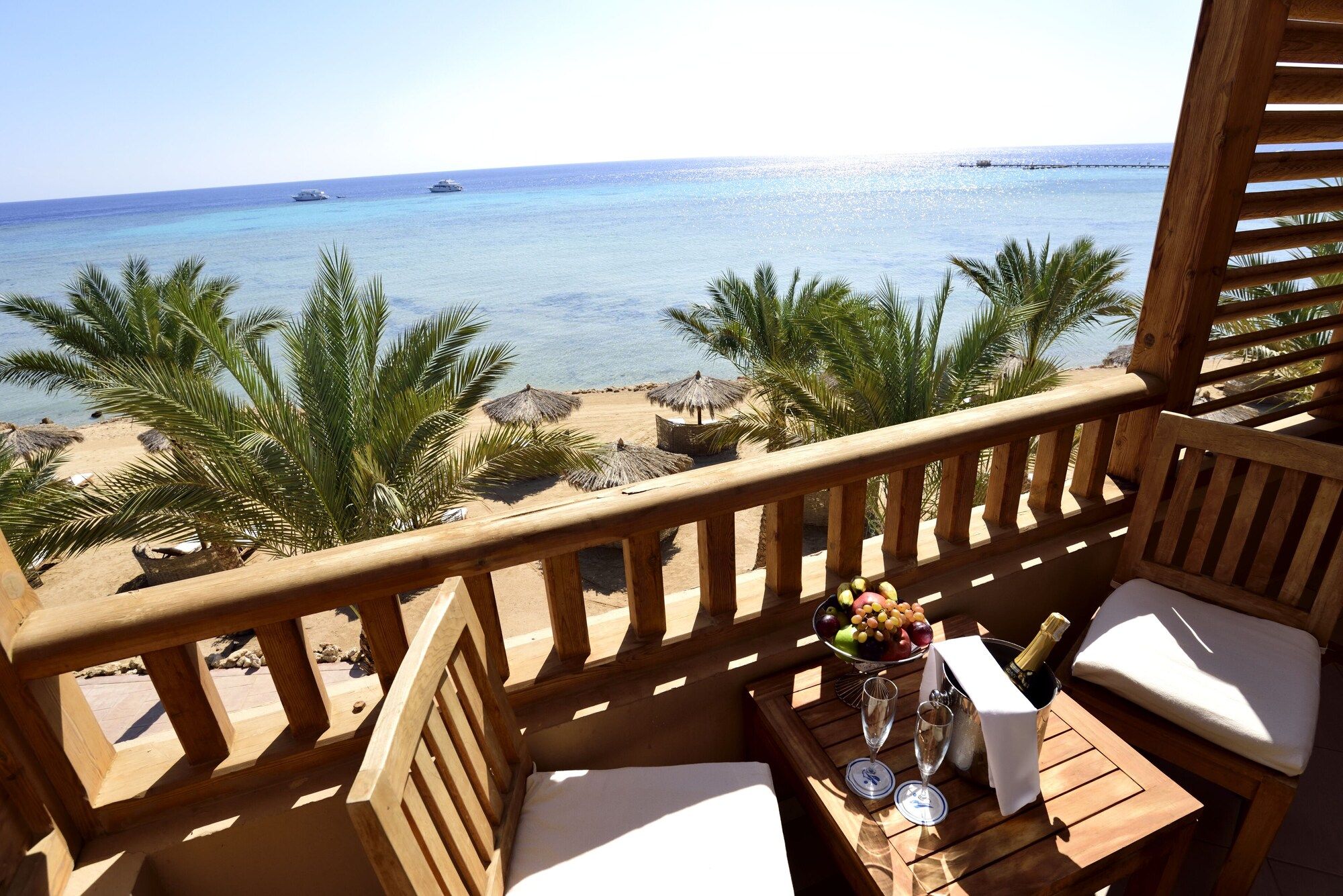 The Breakers Diving & Surfing Lodge - Safaga - Balkón