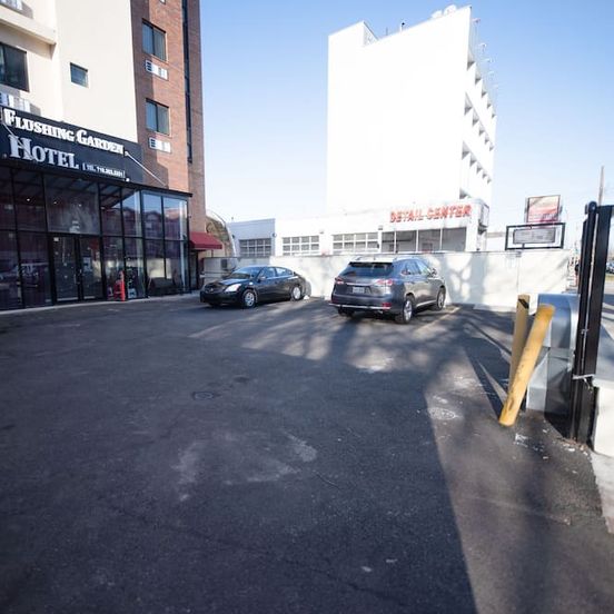 Outdoors view view of Flushing Garden Hotel