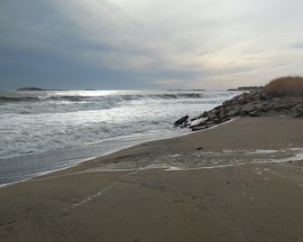 Driftwood Oceanfront Cottage at Popham Beach Spectacular views from every room - Phippsburg - Beach