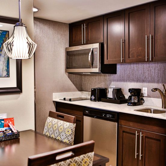 Kitchen view of Homewood Suites by Hilton - Asheville