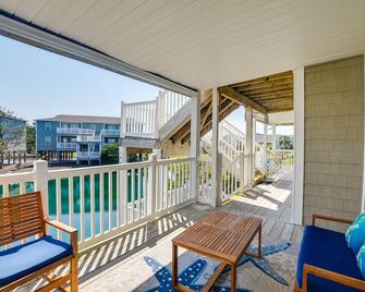 Sunny Condo - Private Ocean Isle Beach Access! - Ocean Isle Beach - Balcony