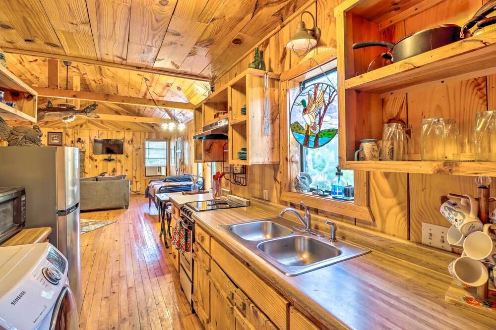 Mountian View Retreat 2 Mi to White River! - Mountain View - Cocina