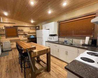Newly Built 1bdr Cabin - 17a - Terrace - Kuchyň