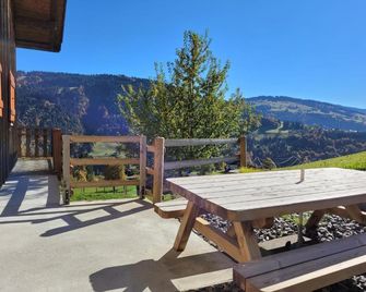 Le Mazot de Marie - chalet 6 pers - Flumet - Balcon