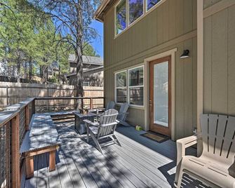 Family Home w/ Deck, 3 Mi to Downtown Flagstaff! - Flagstaff - Patio