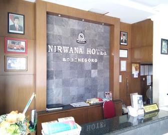Nirwana Hotel - Bojonegoro - Front desk