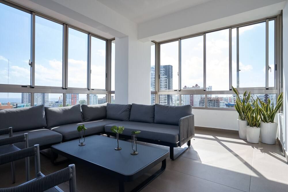 Brilliant Harmony Apt Balconypoolgym In La Julia - סנטו דומינגו - סלון