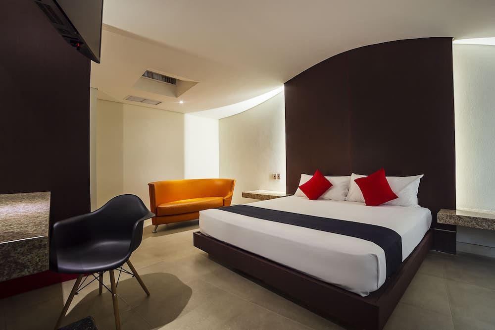 هوتل فيا لا فيّا - مكسيكو ستي - غرفة نوم