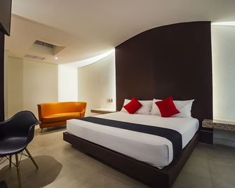 Hotel Via La Villa - Mexico City - Bedroom