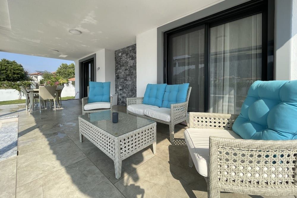 High Quality Private New Villa 4 Bedrooms in Centre of Dalyan - موغلا - شرفة مرصوفة