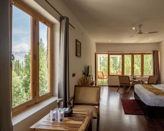 Hotel Karma Inn - Hundar - Bedroom