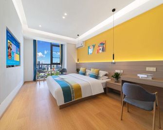 Baiyue Mingxin Loft Apartment (Chengdu Longquan Economy Gangchuan Normal University) - Chengdu - Chambre