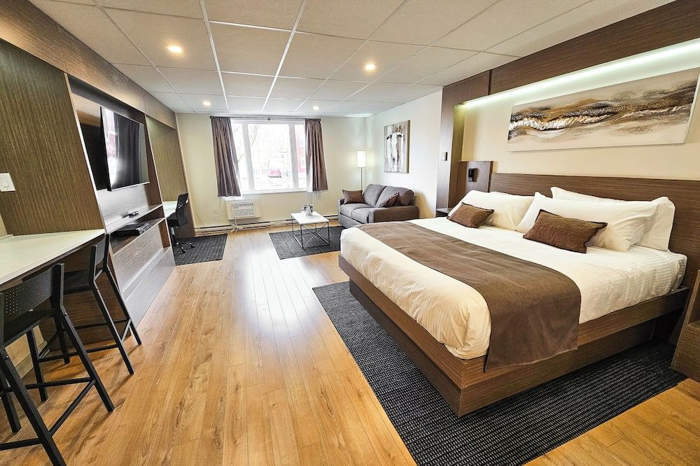 Hotel Le Voyageur - קוויבק סיטי - חדר שינה