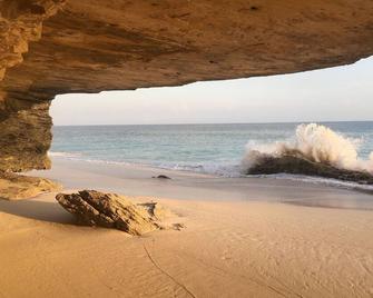 Spectacular Eco Cottage, oceanfront, secret beach - Gregory Town - Plage