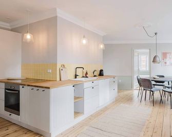 Upscale 3BR Apartment in City Center - Kopenhagen - Küche