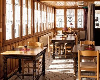 Hôtel Aiguille de La Tza - Evolène - Restaurante