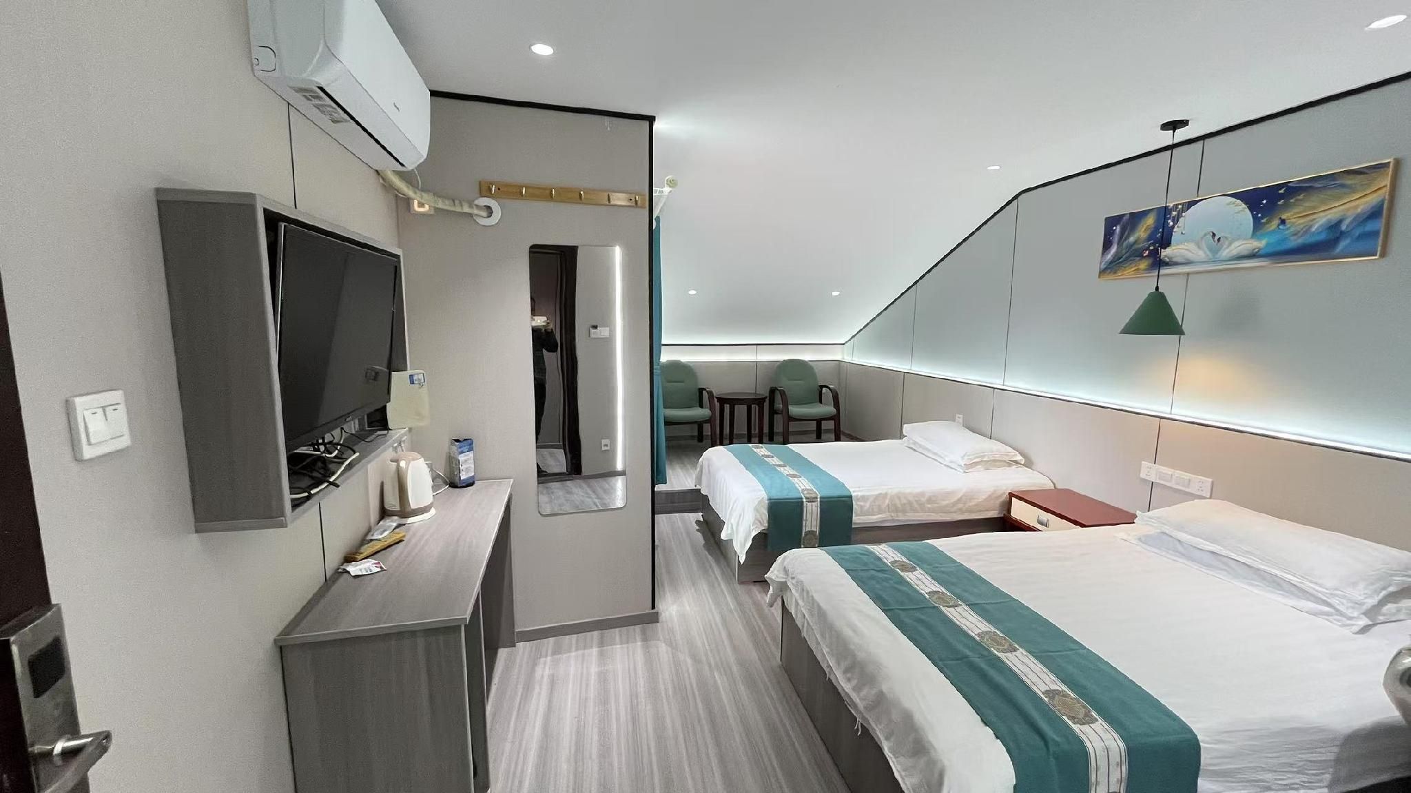 Lushan Hotel - جيوجيانغ - غرفة نوم