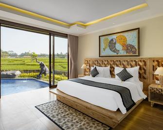 Gynandha Ubud Cottage - Ubud - Bedroom