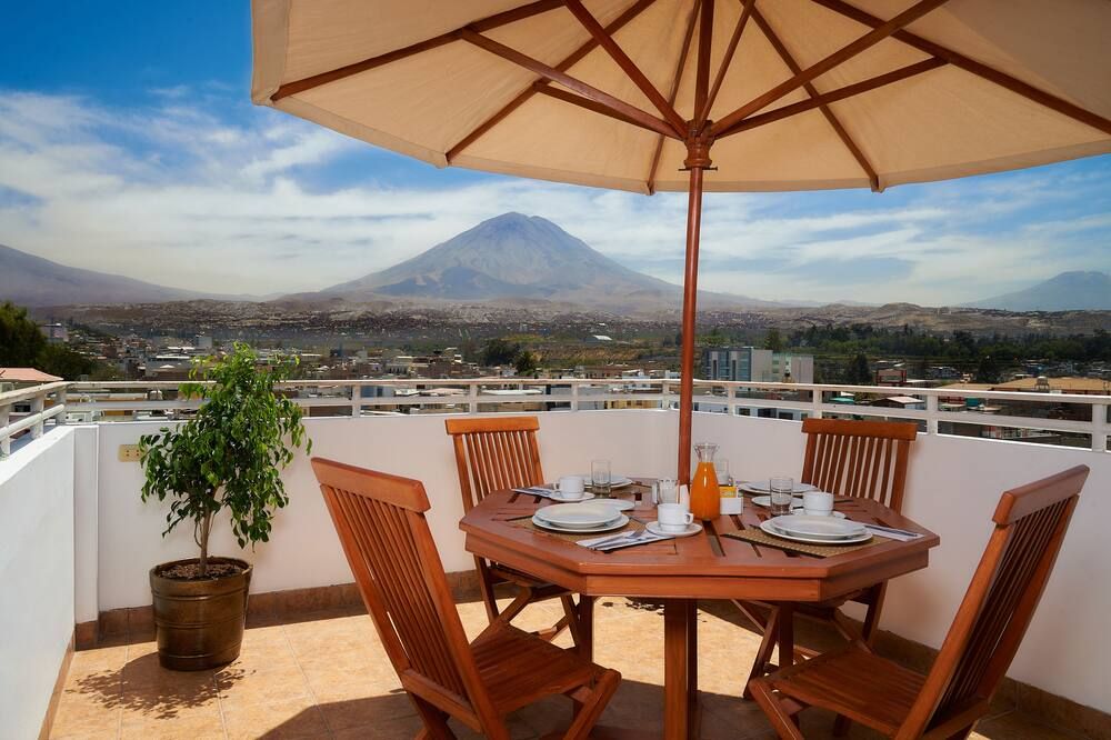 هوتل ناتورا إن - أريكويبا - شرفة