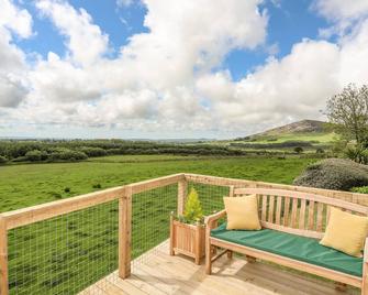 Caban Cwtch (The Cosy Cabin), Pet Friendly In Llanaelhaearn - Caernarfon - Balcony