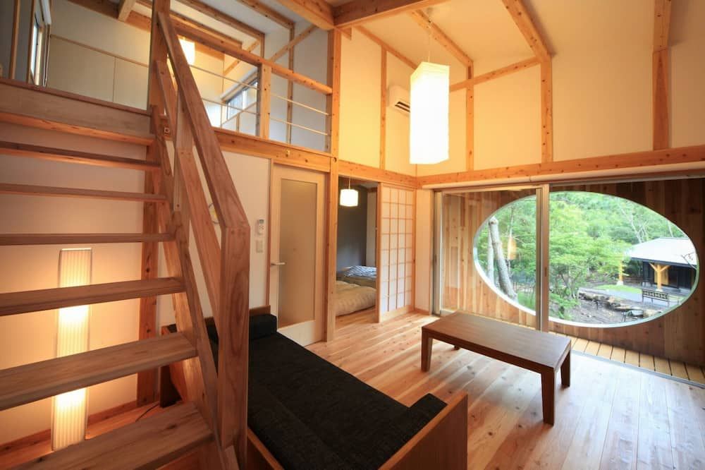 Lodge Toranoyu - Kokonoe - غرفة معيشة