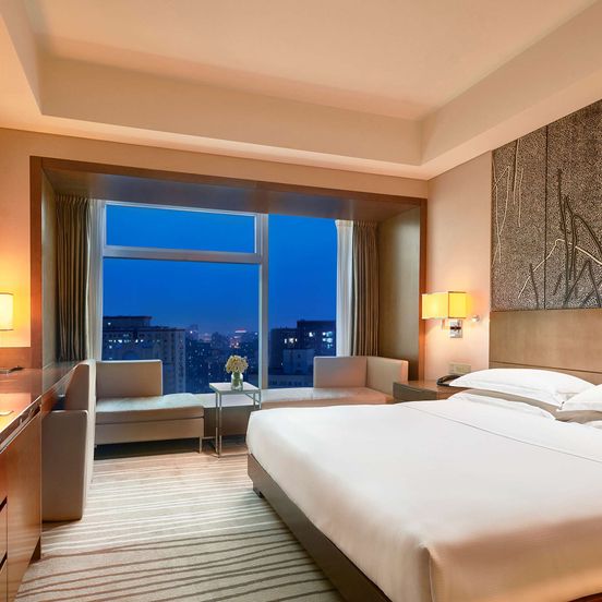 Bedroom view of DoubleTree by Hilton Beijing