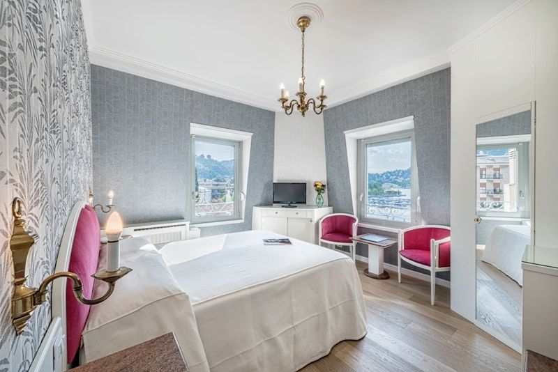 Hotel Metropole Suisse - Como - Slaapkamer