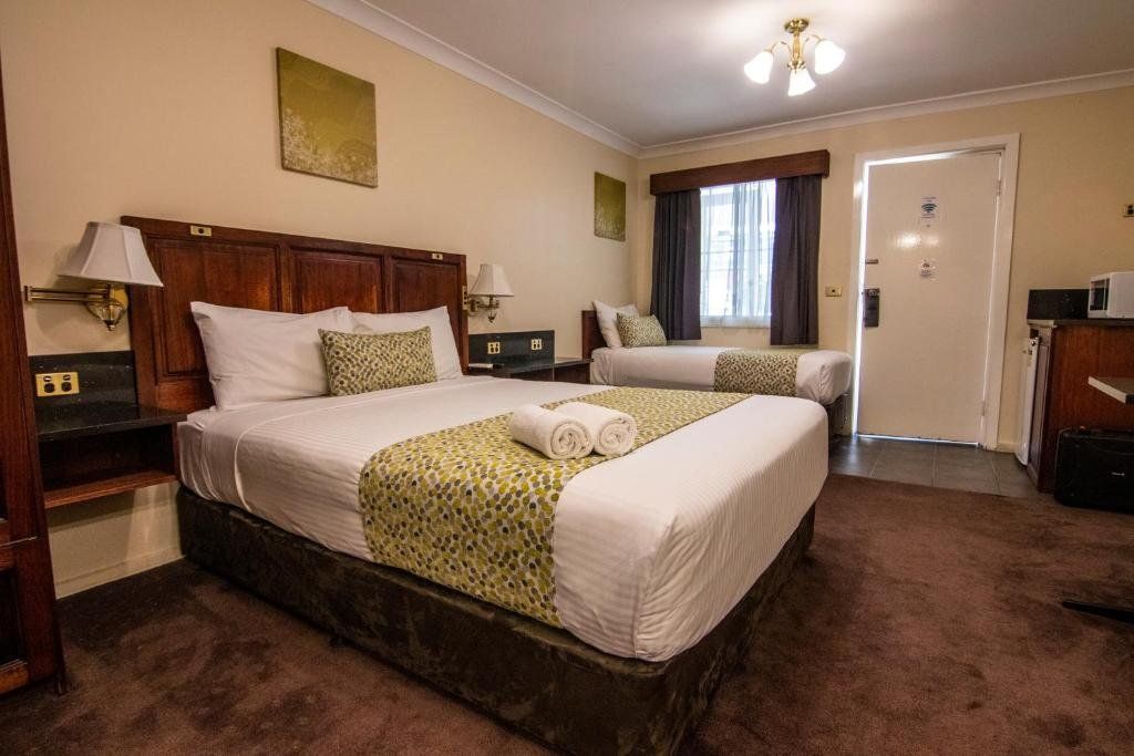 Albury Georgian Motel & Suites - Albury - Ložnice