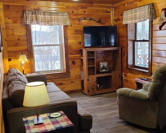 Bull Camp- 3 Bedrooms- Direct Snowmobile And Atv Trail Access! - Eustis - Living room